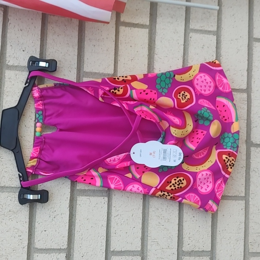๐ Swimsuit 2 Piece- Pink and Yellow - Picture 9 of 10